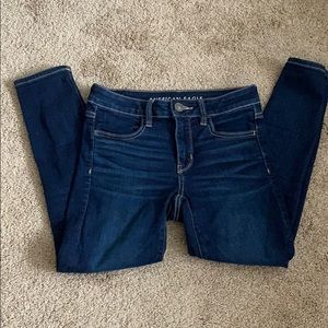 American Eagle Dark Wash Jeggings